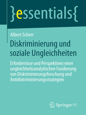 cover image of Diskriminierung und soziale Ungleichheiten